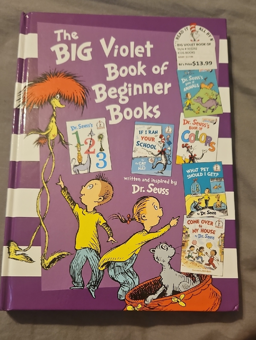 Dr. Seuss The Big Violet Book of Beginner Books - Violet, Yellow, Orange, Blue